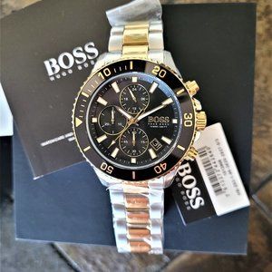 Hugo Boss Men's Admiral 2-Tone Chronograph Watch